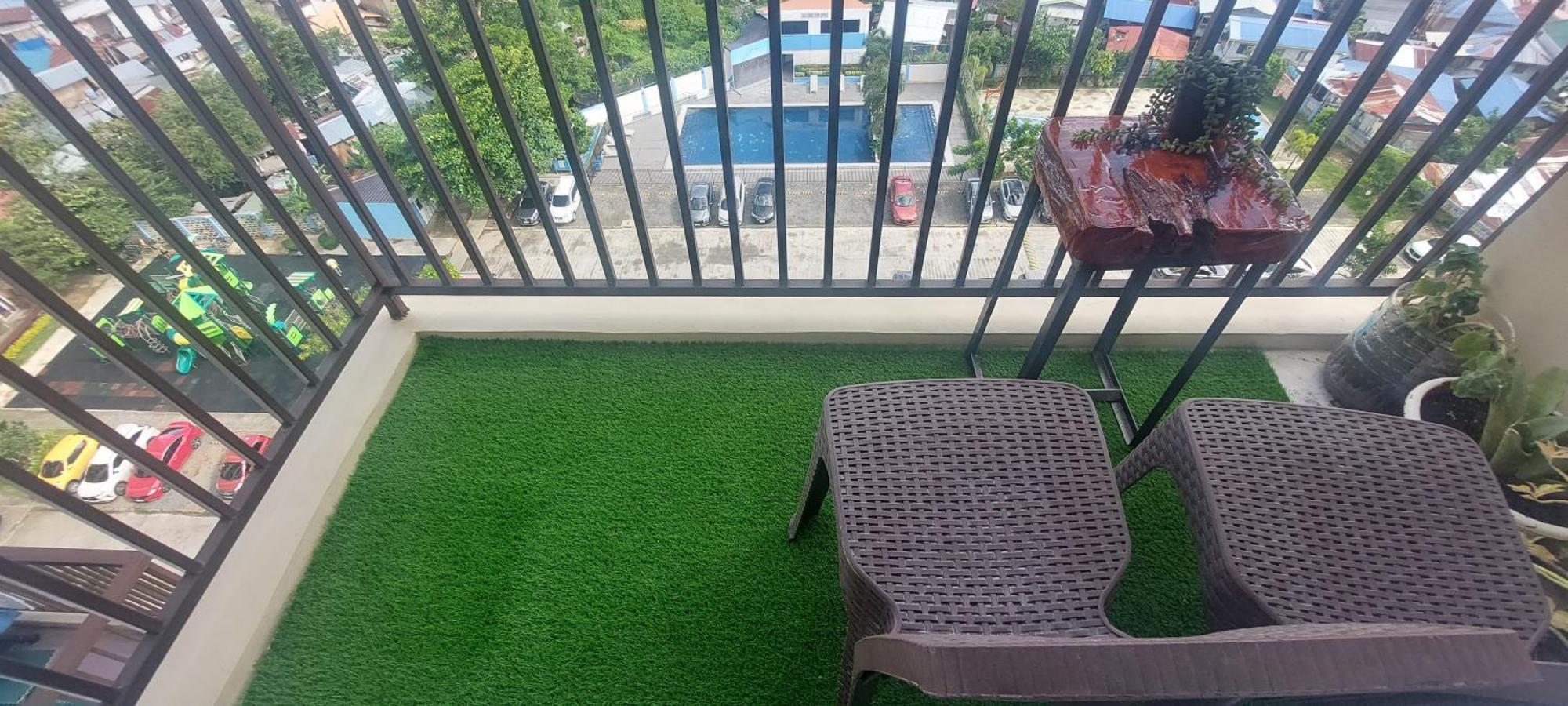 Dracarys Place 2 Condo With Balcony Unlimited Wifi Lapulapu City View المظهر الخارجي الصورة