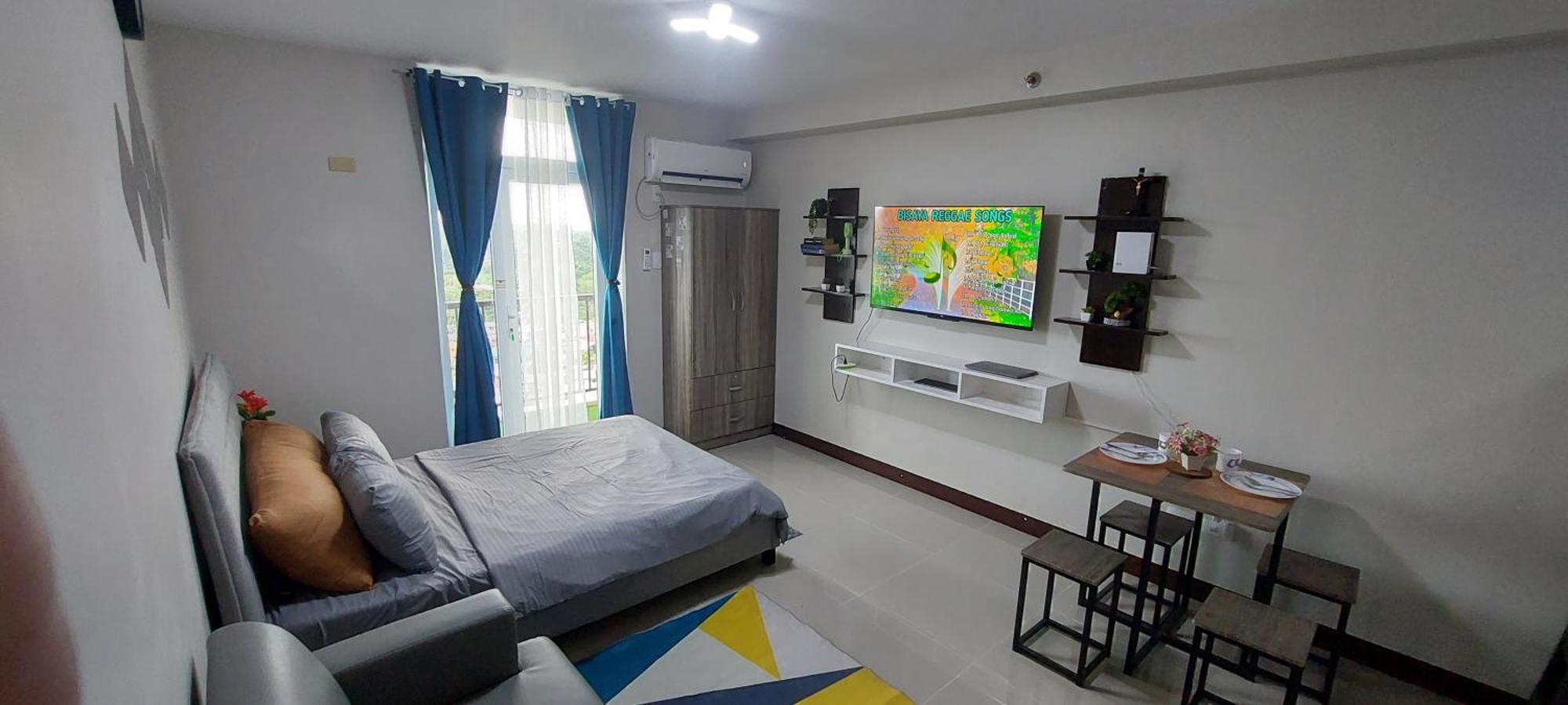 Dracarys Place 2 Condo With Balcony Unlimited Wifi Lapulapu City View المظهر الخارجي الصورة
